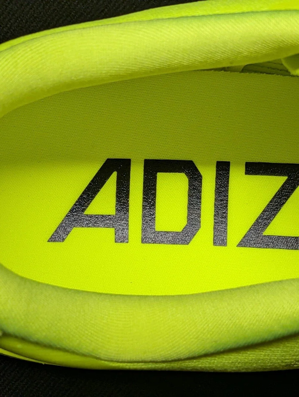 Adidas Adizero EVO SL Woven Shoes, Size 10.5, solar Yellow